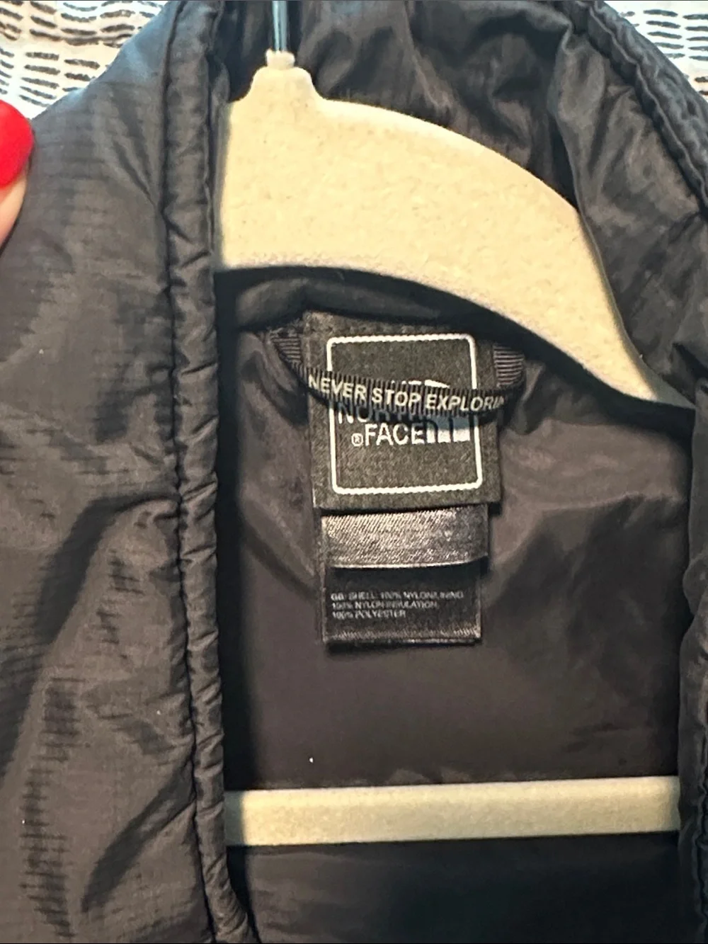 The North Face Men's Black Quilted Puffer Jacket